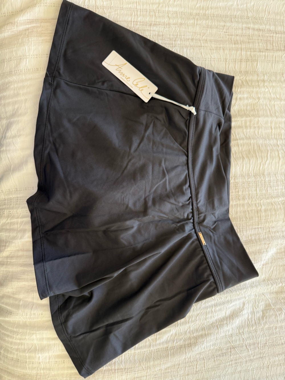 Anne Cole Black Swim Skirt